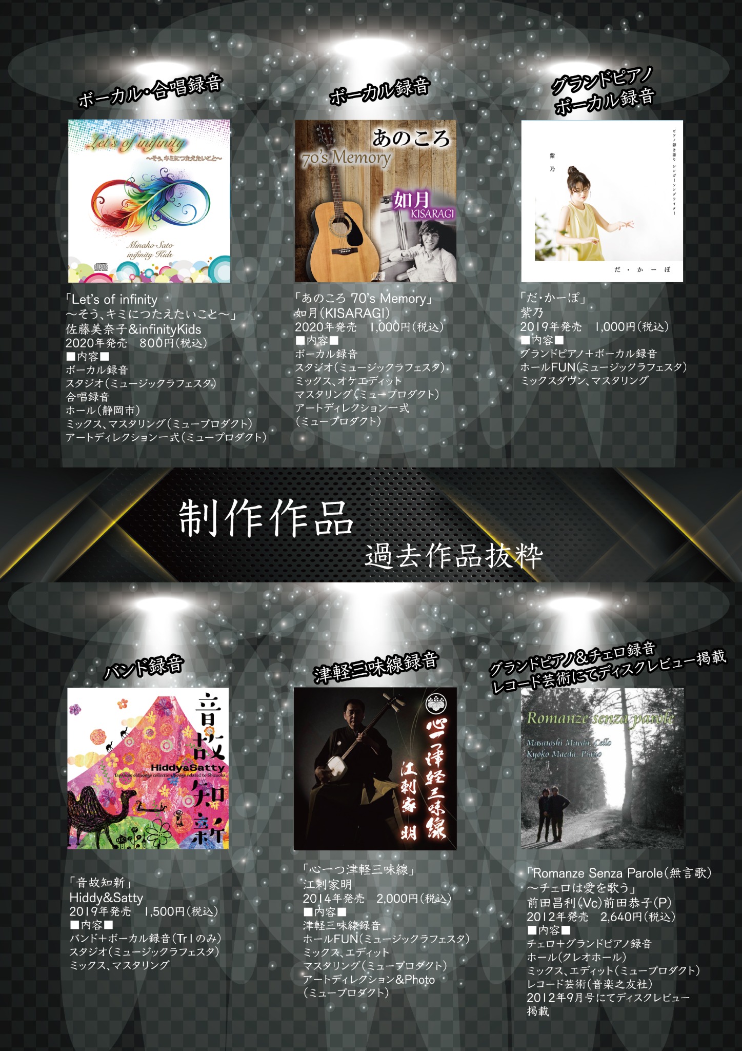 Let’s of infinityのCDジャケット